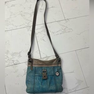The Sak leather crossbody purse